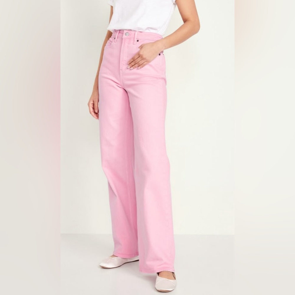 Old Navy Pink Jeans
